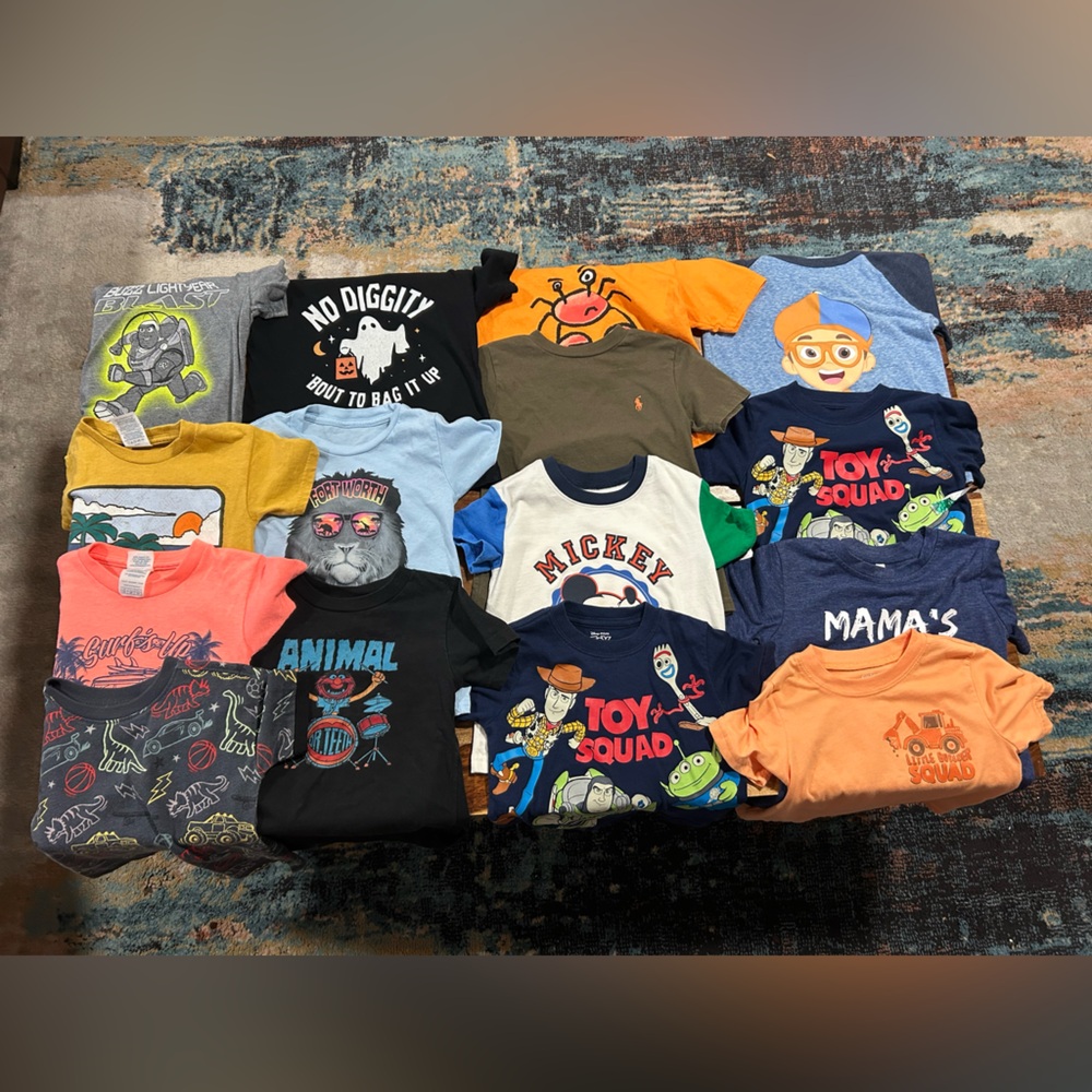 15 3T/4T boys Tshirts